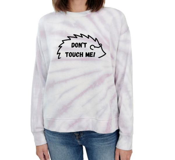 Don’t Touch Me! - purple tie dye